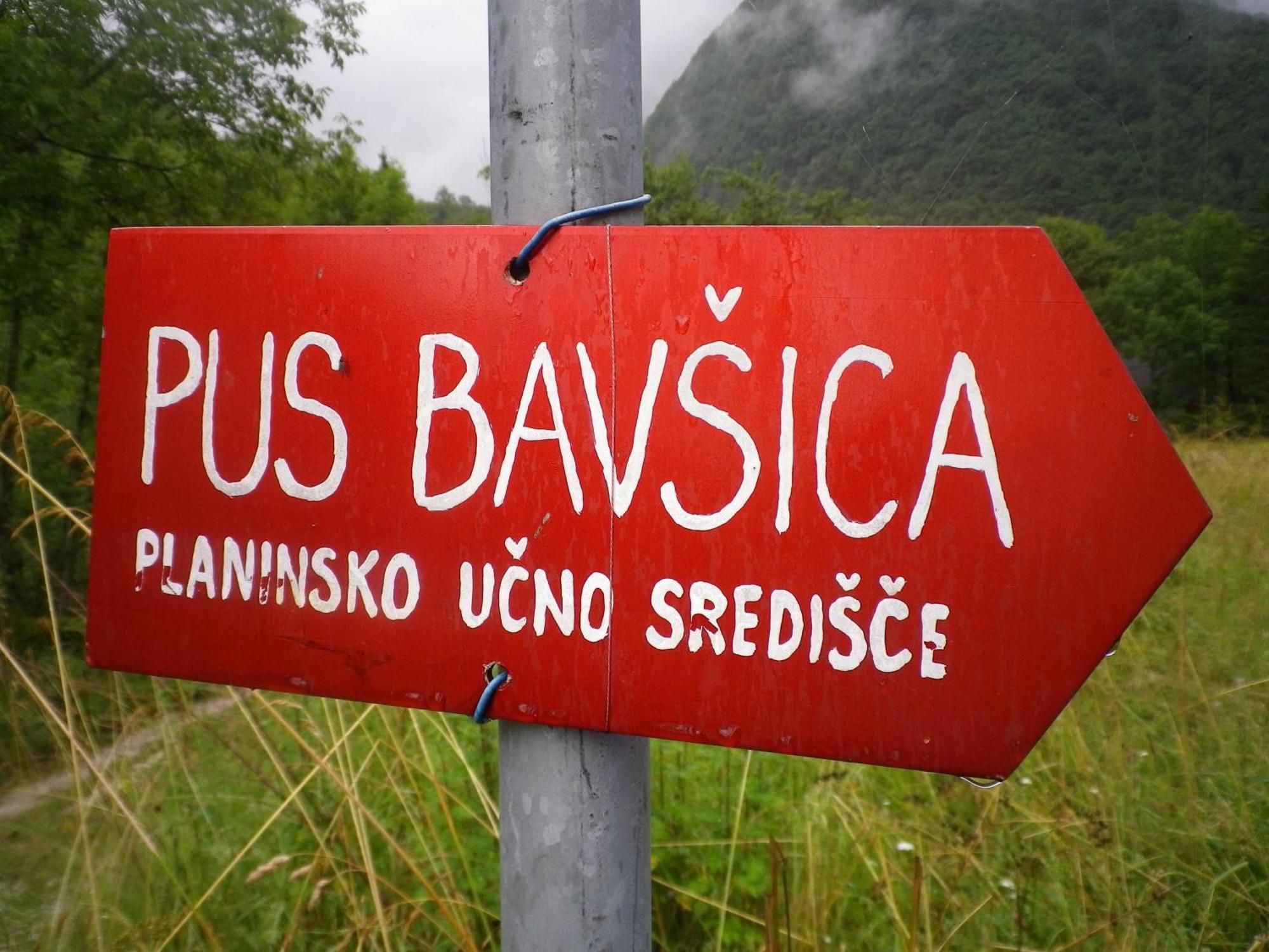Хостел Pus Bavsica Лог-под-Мангартом Екстер'єр фото